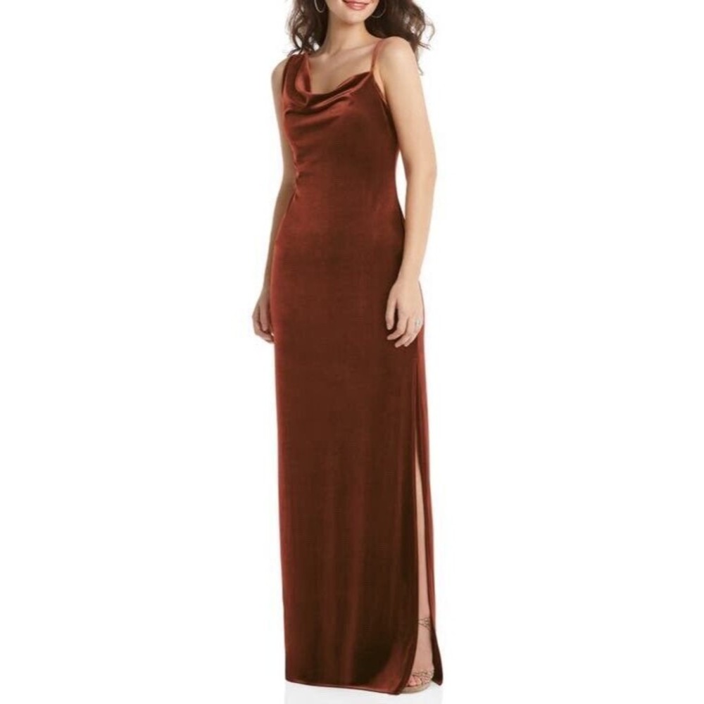 Social Bridesmaids Maxi Dress Auburn Moon Size XL NWT